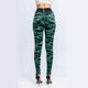 thumbnail image 4 of Pantalones de yoga casuales Gibobby Imitación de mezclilla Estampado de rayas térmicas Verde L, 4 of 5