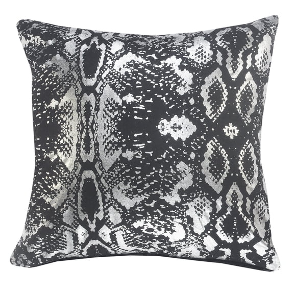 LR Home Metallic Snakeskin Throw Pillow