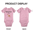 thumbnail image 3 of My Big Sister Is A Basenji Dog Funny Baby Clothing Bodysuits Boy Girl, 3 of 5