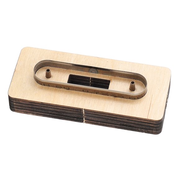 Leather Cutting Die, Cable Straps Cord Organizer Template Cutting Mould for DIY Craft