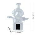 thumbnail image 3 of Xqxayjr under $5 Owl Whiskey Bottle, Owl Shaped Glass Whiskey Bottle,High Borosilicate Glass Liquor Decanter,300ml Animal Shaped Alcohol Bottle,Decorative Whiskey Decanter with Stopper, 3 of 9