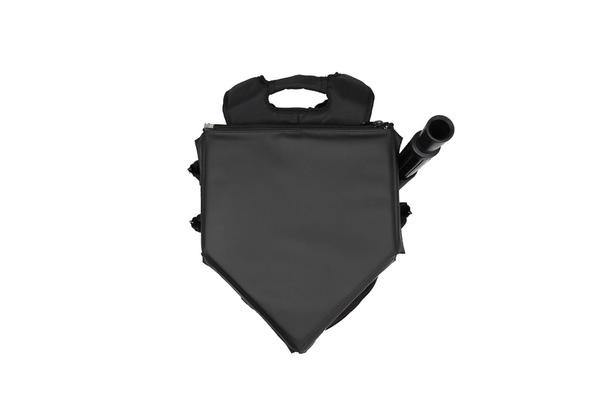 VeloTee Baseball & Softball Home Plate Bat Bag Backpack (Comes with Batting Tee)
