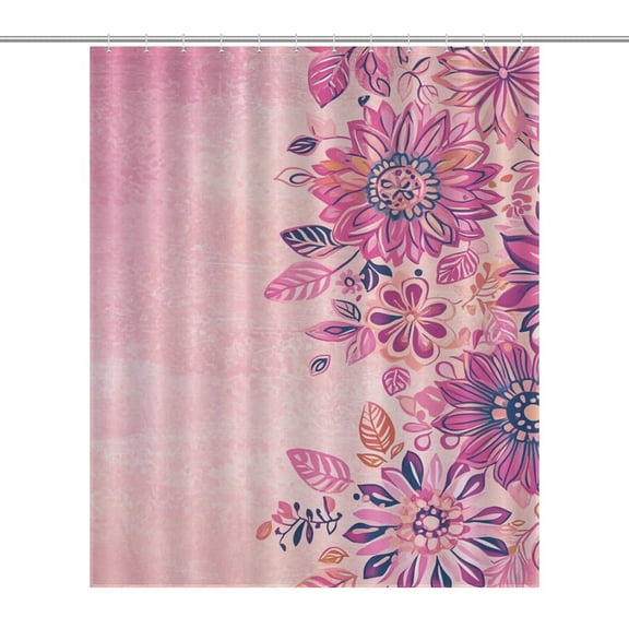 Bohemian Mandala (73) Shower Curtain Bathtub Decor Bathroom Fabric Waterproof Curtains Shower