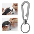 thumbnail image 4 of Titanium Alloy Key Chain, Anti-Lost Buckle Keyring Exquisite Workmanship Novel Design For Family For Camping ANGGREK Otros, 4 of 8