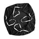thumbnail image 5 of Funda para silla de oficina, suave, lavable, diseño simple, funda elástica para asiento de silla. Negro, 5 of 9