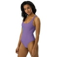 thumbnail image 3 of Purple Colored One-Piece Swimsuit (XL), 3 of 4