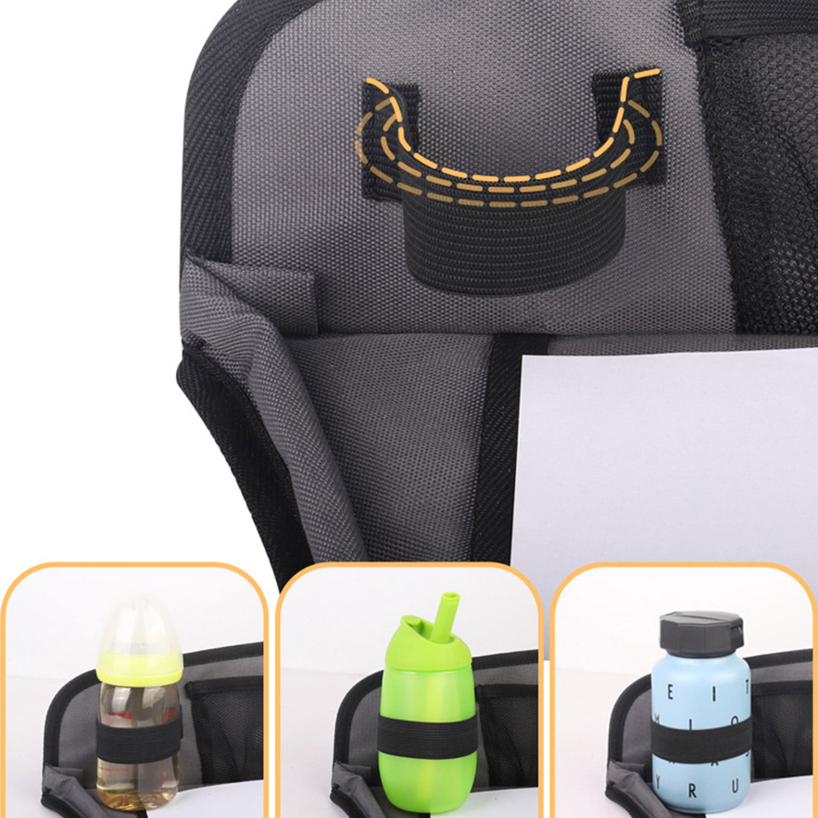 RUISINERY Kids Travel Tray for and Aircraft with Detachable Tablet Holder and Multiple Storage Pockets for Long Trip