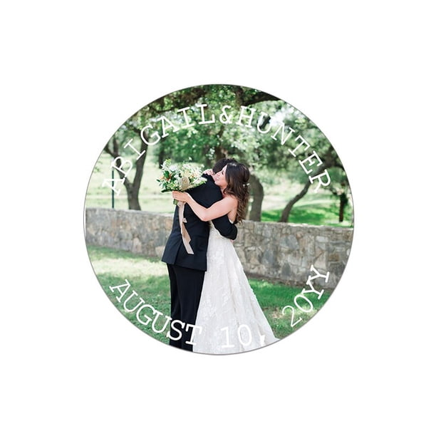 Etiquetas adhesivas con foto personalizada, etiqueta de diseño de foto personalizada, etiquetas de sello de invitaciones de fiesta de celebración de cumpleaños