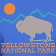 thumbnail image 3 of CafePress - Yellowstone National Park Dark T Shirt - Men's Classic Graphic Cotton T-Shirt, 3 of 4