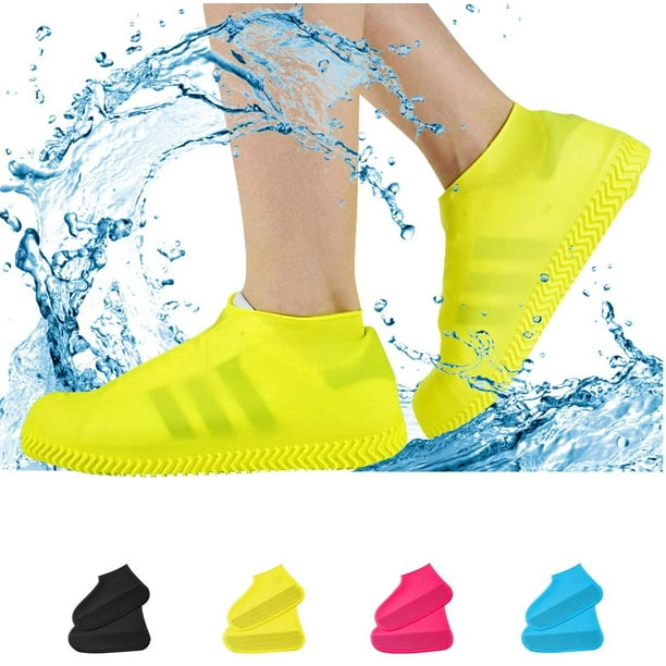 Waterproof Shoe Cover Silicone Material Unisex Shoes Protectors Rain Boots  For Indoor Outdoor Rainy Days Dust-proof Non-slip