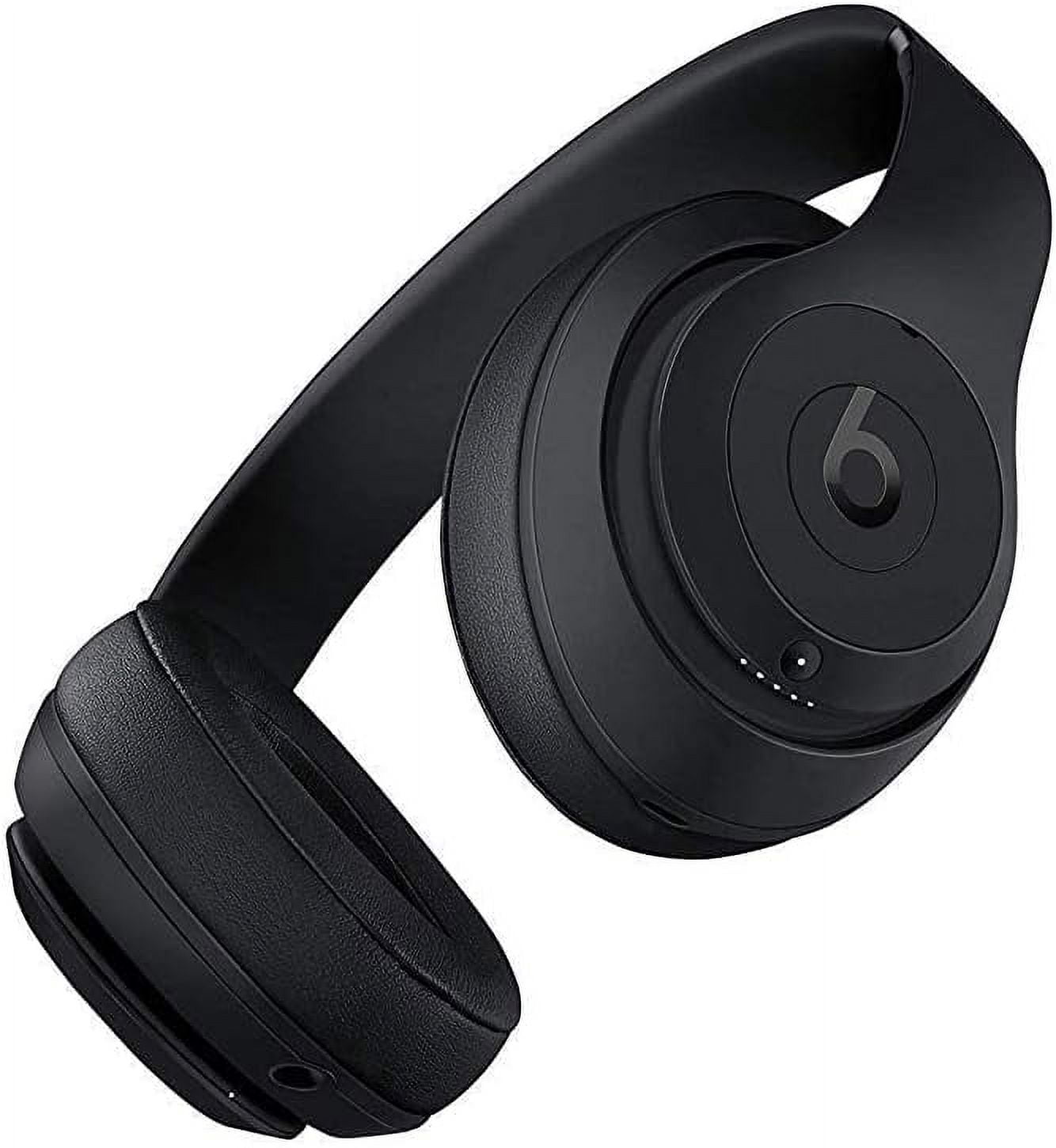 Restored Beats by Dr. Dre Beats Studio3 Wireless Over-Ear Headphones - 2020 - Matte Black (Refurbished)