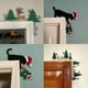 thumbnail image 5 of Decoración navideña 2025 1 pieza de Papá Noel para puerta de Navidad, decoración de esquinas para puerta, bricolaje, costura creativa, decoración del hogar, colgante de Navidad, 5 of 5