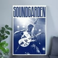 thumbnail image 3 of Music Poster- Soundgarden Band Poster- Vintage Style - Size 24x36 - Postora, 3 of 5