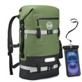 thumbnail image 1 of Mochila impermeable y seca STOVER, XL, flotante, verde, 1 of 9