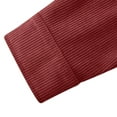 thumbnail image 7 of Button Down Shirts for Women Solid Casual Long Sleeves Turn Down Collar Shirt Bottun Pocket Tops Blouse, 7 of 7