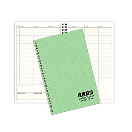 Deluxe Full-Year Student Planner for High School 40 weeks
