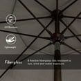 thumbnail image 3 of California Umbrella  11-Foot Market Umbrella in Bronze Woven Granite, 3 of 5