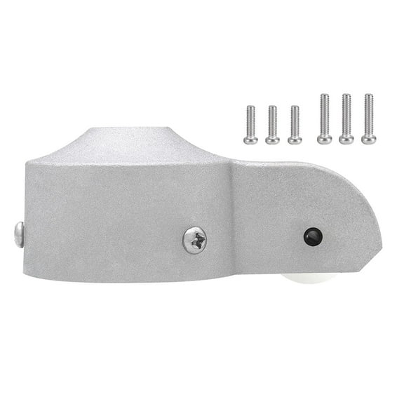 RUISINERY Flags Rod Truck with Nylon Pulley for 2inch to 2.6inch Diameter Flags Poles 2.5inch Aluminum Flags Rod Caps with Pulley