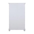 thumbnail image 2 of Ameriwood Home Aaron Lane Bookcase with Sliding Glass Doors, White, 2 of 8