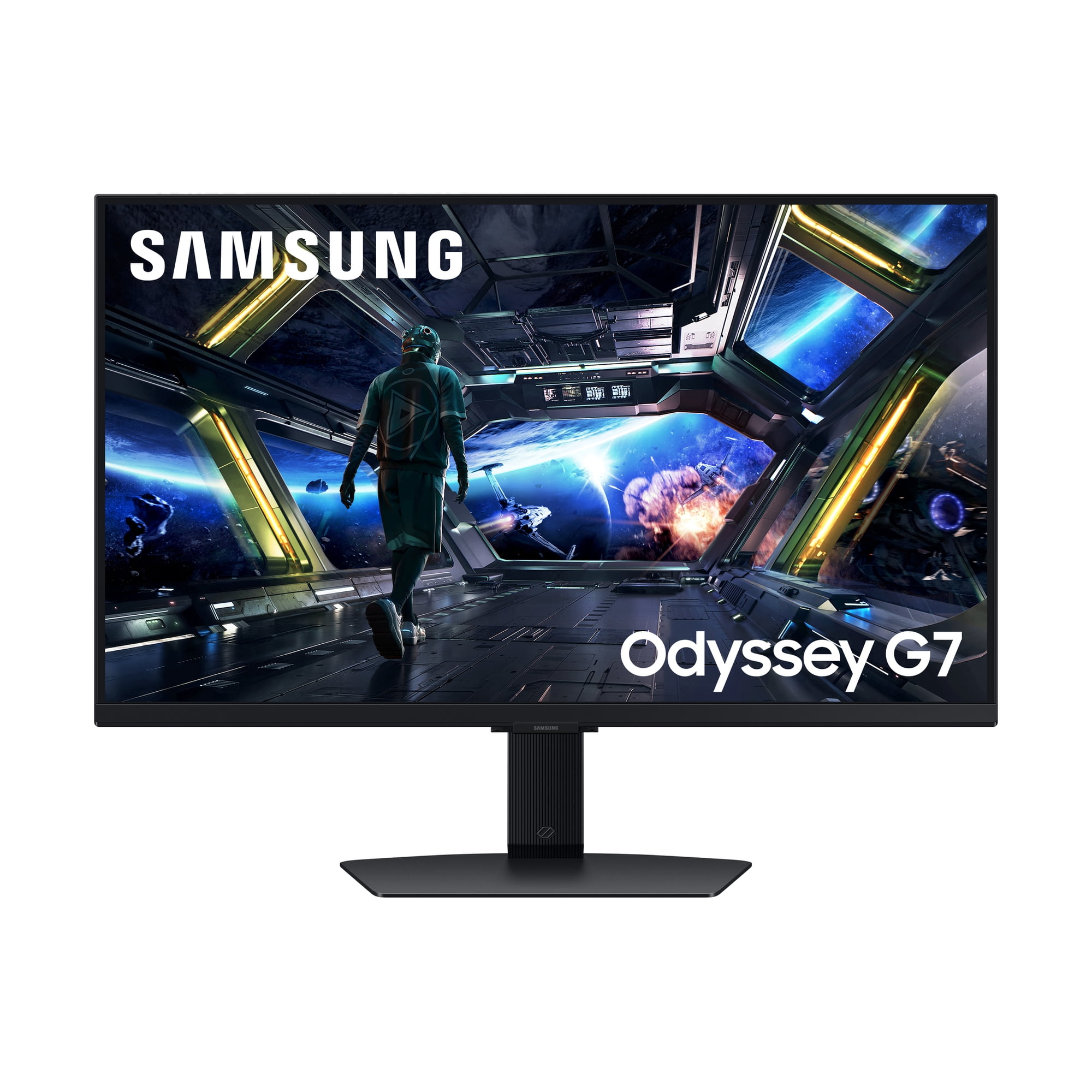 Samsung 27" Odyssey G7 (G70D) 4K UHD IPS 144Hz 1ms(GtG) Smart Gaming Monitor - LS27DG702ENXZA
