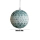 thumbnail image 3 of Xihbxyly Ofertas Diarias Bola de Espuma Navideña 8 Cm, Pegatina de Rojo, Bola de Polvo Dorado con Encaje, Colgante para Árbol de Navidad, Bola Decorativa, 3 of 6