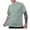 Green, variant on cllios Men's Crewneck Shirts Quick Dry Moisture Wicking Performance Tshirts Athletic Fitness Sports Tee Shirts Casual Short Sleeve Workout Shirts
