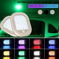 thumbnail image 6 of Car Interior Ceiling Roof Lights, Car Color Reading Light, Magnetic Rechargeable USB Wireless Dome Lamp, LED Auto Map Reading Light Cover for Insider Roof Ceiling, Car Accessories, Car Ceiling Light, 6 of 6