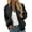 A-Black545, variant on Womens Classic Bomber Jackets Zip Front Ribbed s Casual Everyday Outerwear