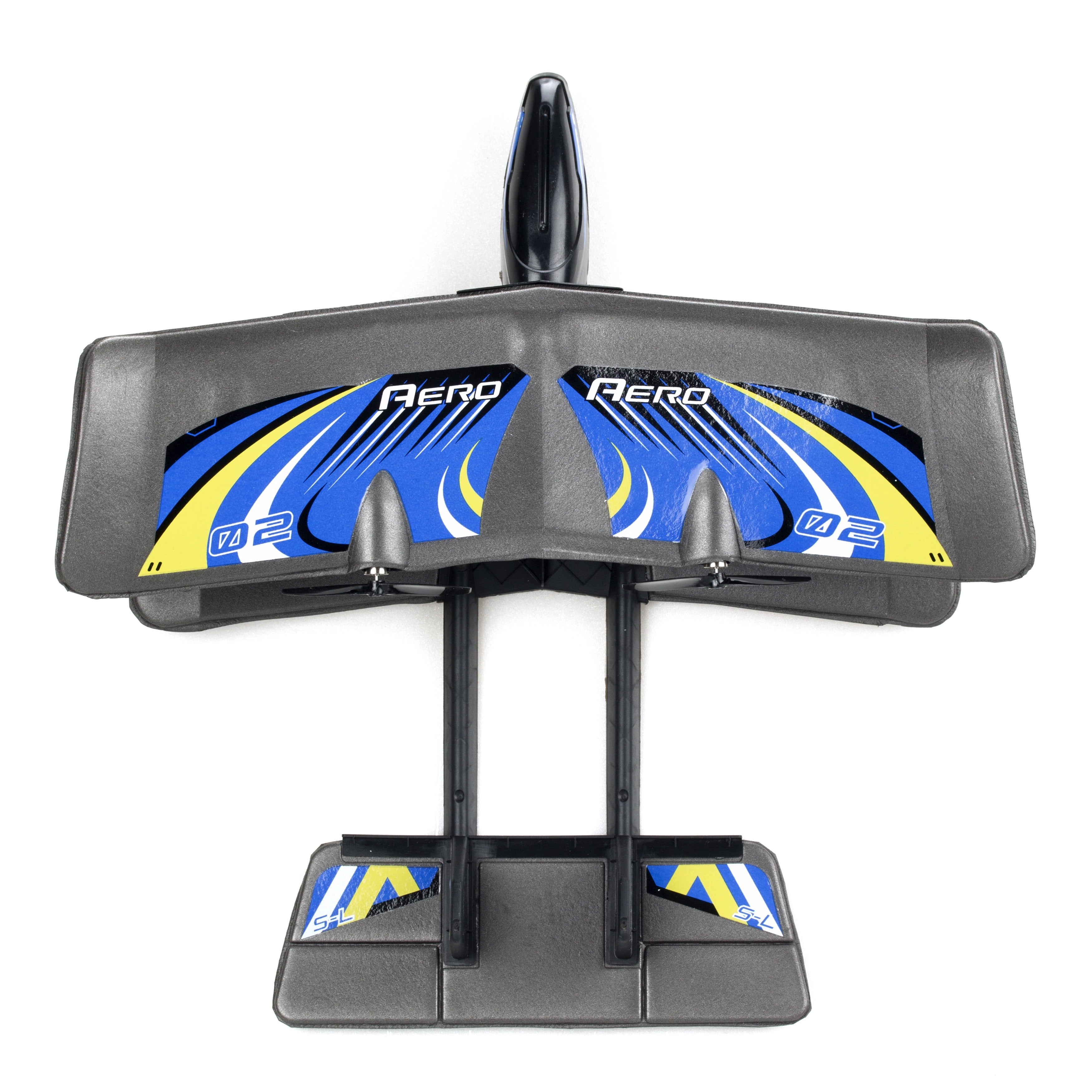 Silverlit Flybotic Bi-Wing Evo RC Plane- Blue