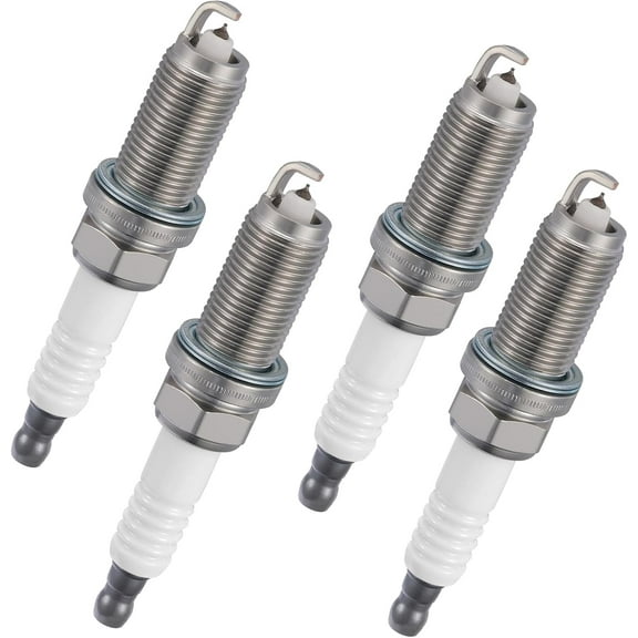 BDFHYK 5018 Iridium Spark Plugs Compatible with Chrysler compatible with Dodge for Fiat for Hyundai for INFINITI 2.0L 2.5L 4.0L L4 V6 Replacement for LFR5AGP Set of 4