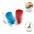 thumbnail image 2 of Light Pink 600pcs Colorful Feathers 20 Colors Craft Feathers 3-5 Inches Assorted Rainbow Colors Feathers for Kids Handmade Wedding DIY Decorations Natural Feather, 2 of 8