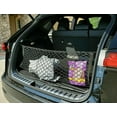 thumbnail image 3 of EACCESSORIES EA Trunk Organizer Cargo Net for Lexus NX200t NX300h NX300 2015-2023 – Envelope Style Cargo Net for SUV – Premium Mesh Elastic Car Trunk Organizer – Compatible with NX200t NX300h NX300, 3 of 8