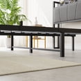 thumbnail image 6 of Full Size Metal Platform Bed with Storage Upholstered Headboard and Charging Station, Noiseless, No Box Spring Needed, Black, 6 of 7