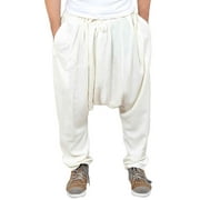 Handmade Men Moroccan Pants Off White