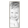 thumbnail image 2 of ArtToFrames 16" x 42" Silver Square with Beads Picture Frame, 16x42 inch Silver Wood Poster Frame (WOM-5286),  Pack, 2 of 8