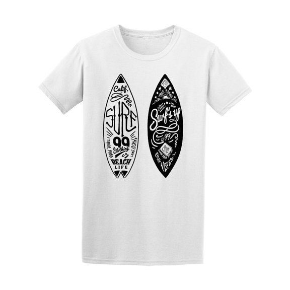 Vintage Surfboards Tee Men's -Image by Shutterstock