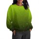 thumbnail image 4 of Ailaofu Women's Crew Neck Sweatshirt Long Sleeve Tops Casual Loose Pullover Sweatshirts, 4 of 6