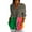 Red, variant on Womens Long Sleeve Boho Shirts V Neck Vintage Floral Tops Ladies Blouses Casual Graphic Shirt 2025 Spring Green XL