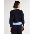 thumbnail image 2 of Free Assembly Women’s and Women's Plus Cotton Drawstring Mixy Top, Sizes XS-4X, 2 of 5