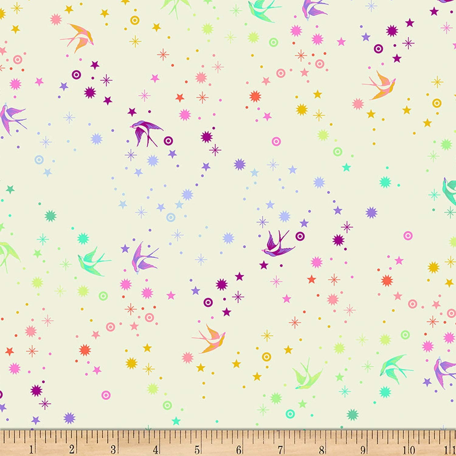 Free Spirit Tula Pink Fabric ~ Pinkerville Fairy Dust Day Dream ~By The yard 
