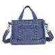 thumbnail image 1 of Bolso bandolera tipo bandolera de mezclilla para mujer, minibandolera, 1 of 2