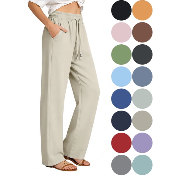 Womens Sweatpants Sport Casual Pants Loose Breathable Straight Leg Quick Dry Long Pants For Gym Or Outdoor Activities With Moisture Wicking Workout Leggings For Women