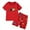 Red, variant on GBSYEWXS Boys 2025 New Summer 2 Piece Outfits Short Sleeve Cartoon Print T-Shirt Tops+Shorts Children Outfits&Set Beach Clothes Size 4-5 Years