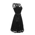 thumbnail image 2 of Vestido vintage sin mangas de encaje A Lline Abanopi Vestido vintage A Lline de encaje sin mangas, 2 of 7