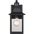 thumbnail image 2 of Chancellor 1-Light Mystic Black Outdoor Wall Lantern, 2 of 4