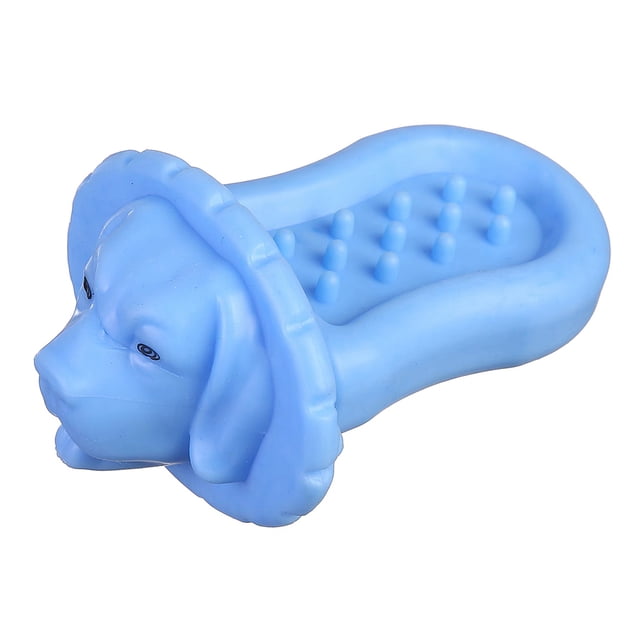 Juguete para masticar para mascotas Methold morder para el hogar jaula para interiores y exteriores juego interactivo de animales pequeños palo Suministros para perros Azul