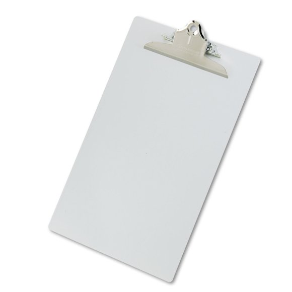Saunders 22519 Aluminum Clipboard, 1-Inch Clip Capacity, Holds 8-1/2 x 14 Sheets