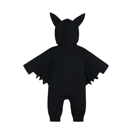 

Halloween Cosplay Bat Costume 3M 6M 9M 12M 18M Newborn Baby Boy Girl Outfit Clothes Infant Hoodie Rompers Playsuits Jumpsuits