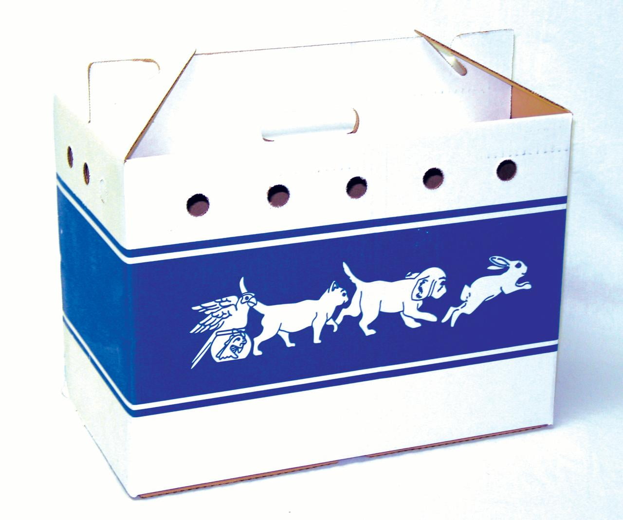 cardboard pet carrier walmart