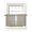 Black, variant on Boho Leaves Tier Curtains 45 Inch Length,Sheer Curtains for Bedroom Living Room Window Farmhouse Brown Abstract Modern Stripes Rod Pocket Drapes Kitchen Curtains Small Half Window 27.5"x45" 2 Panels